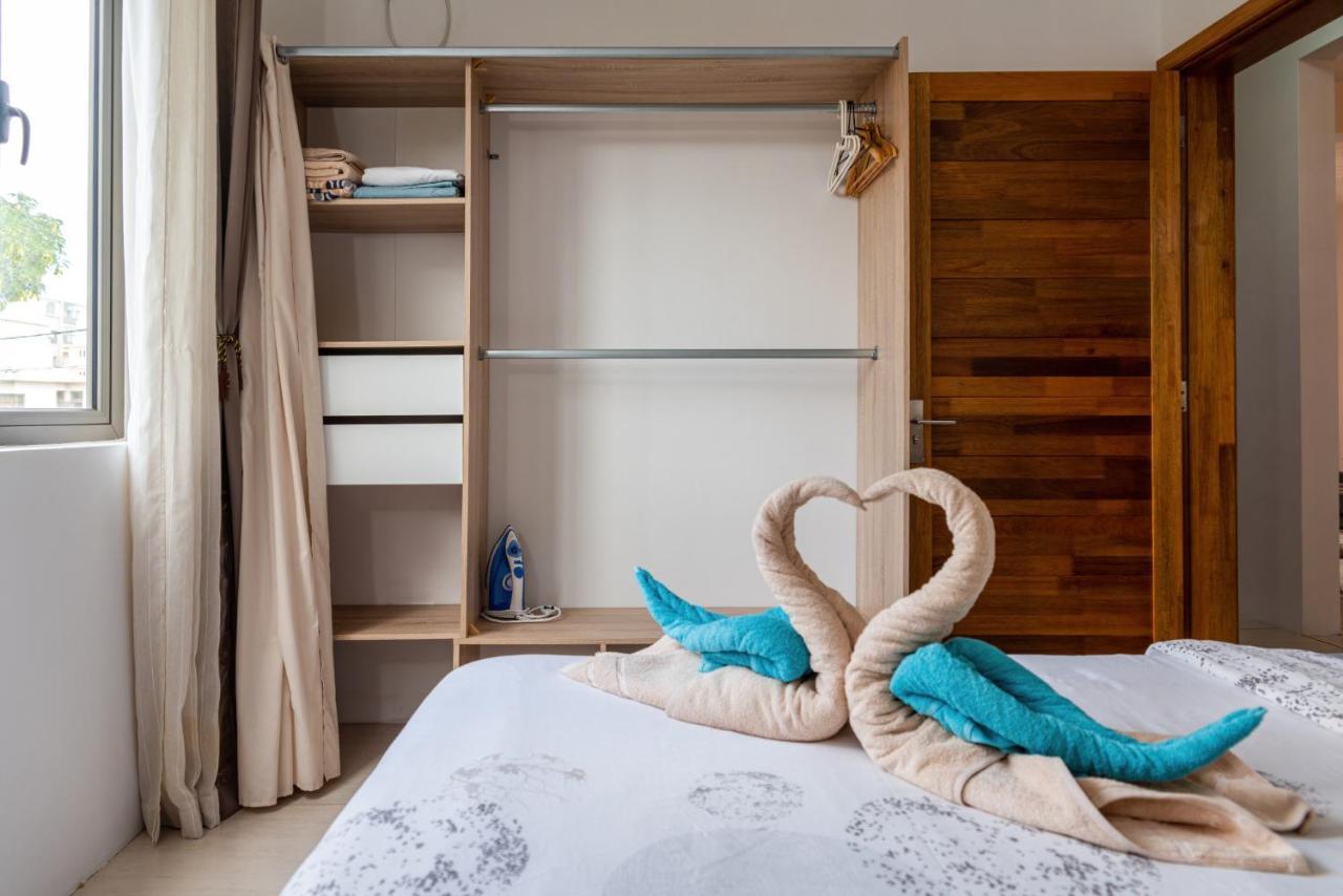 West Wood Holiday Apartment, C6 - Flic En Flac With Pool At A Quiet Location, Beautifully Decorated And Close To The Beach Exteriör bild